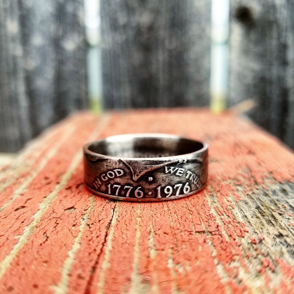 1971-2018 Half Dollar Coin Ring